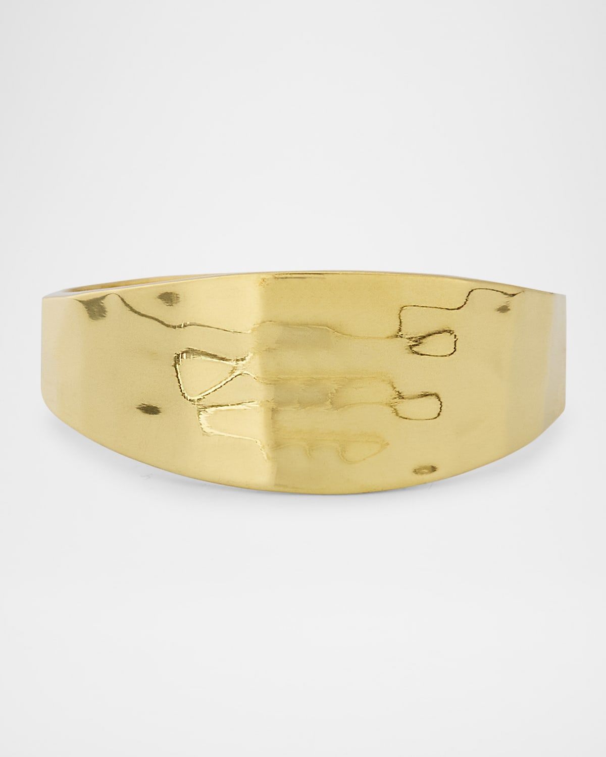 Tapered Hammered Ring