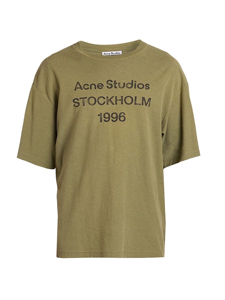 Men's Exford U 1996 Logo T-Shirt - Olive Green - Size XXL