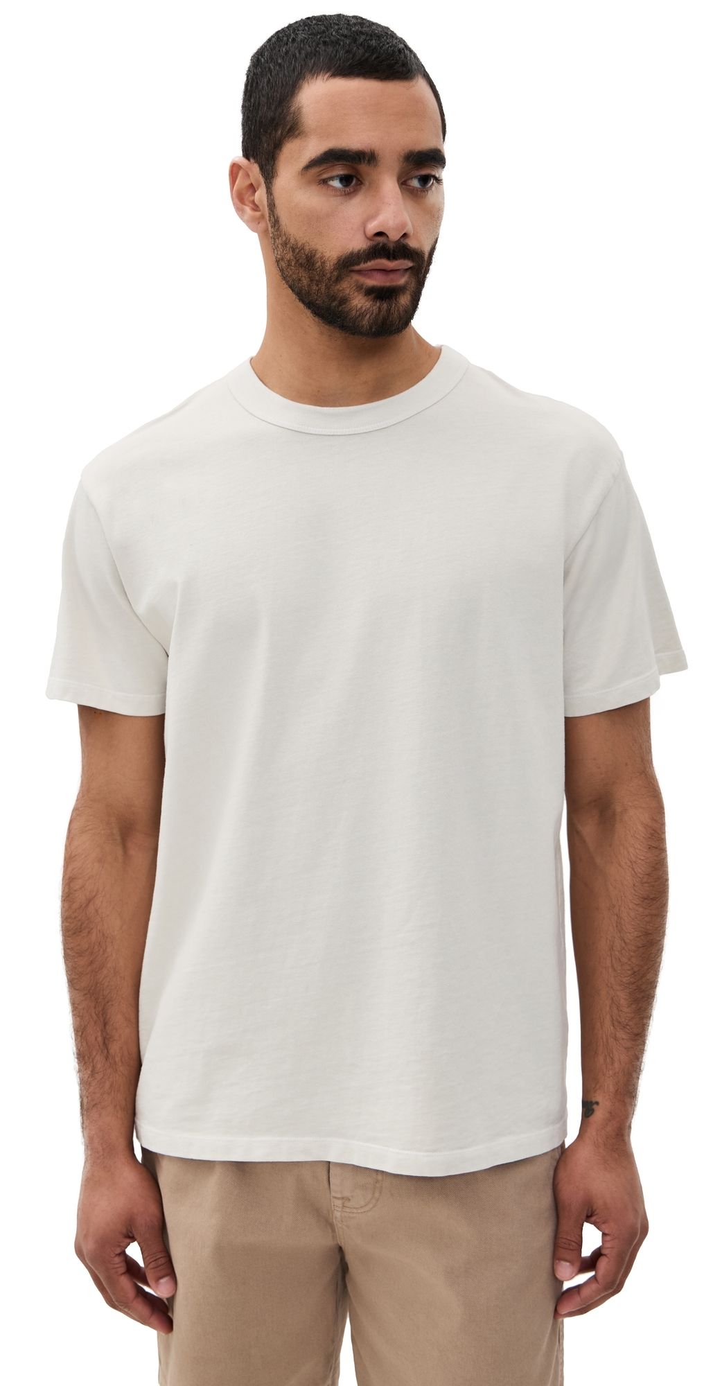 Save Khaki Jersey Phys Ed Tee Salt L
