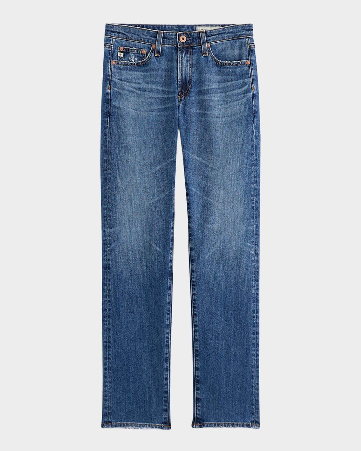Sandra Low-Rise Slim Straight Jeans
