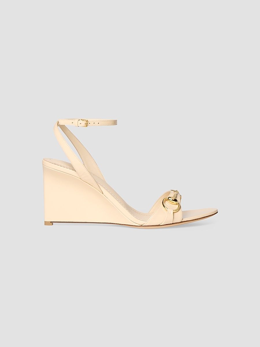 Women's Donna 80MM Wedge Sandals - Romantic Ivory - Size 11