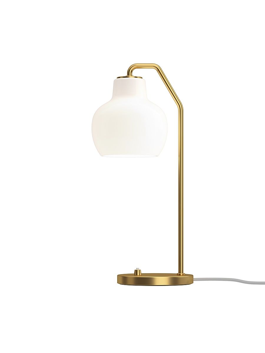 VL Ring Crown 17" Table Lamp - Brass Opal
