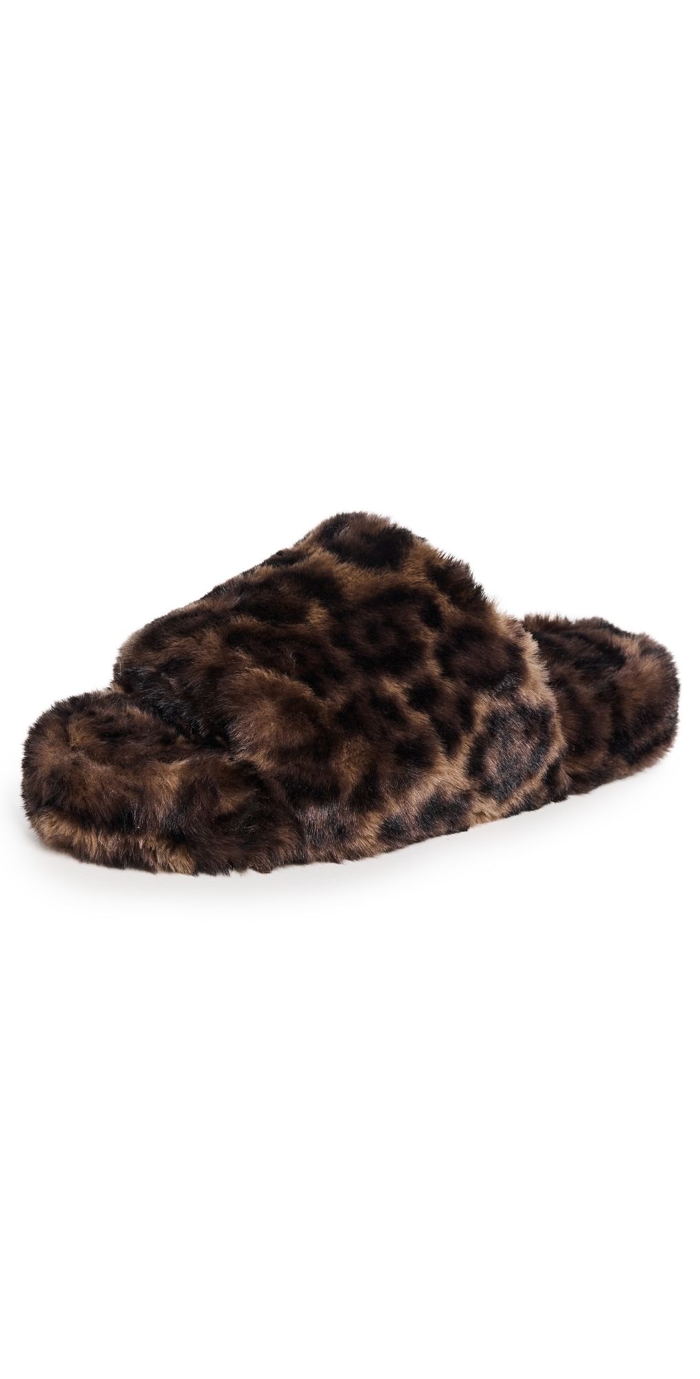 Apparis Dillon Leopard Slides Dark Leopard 7