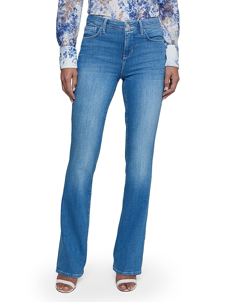 Women's Selma High-Rise Baby Bootcut Jeans - Getty - Size 27