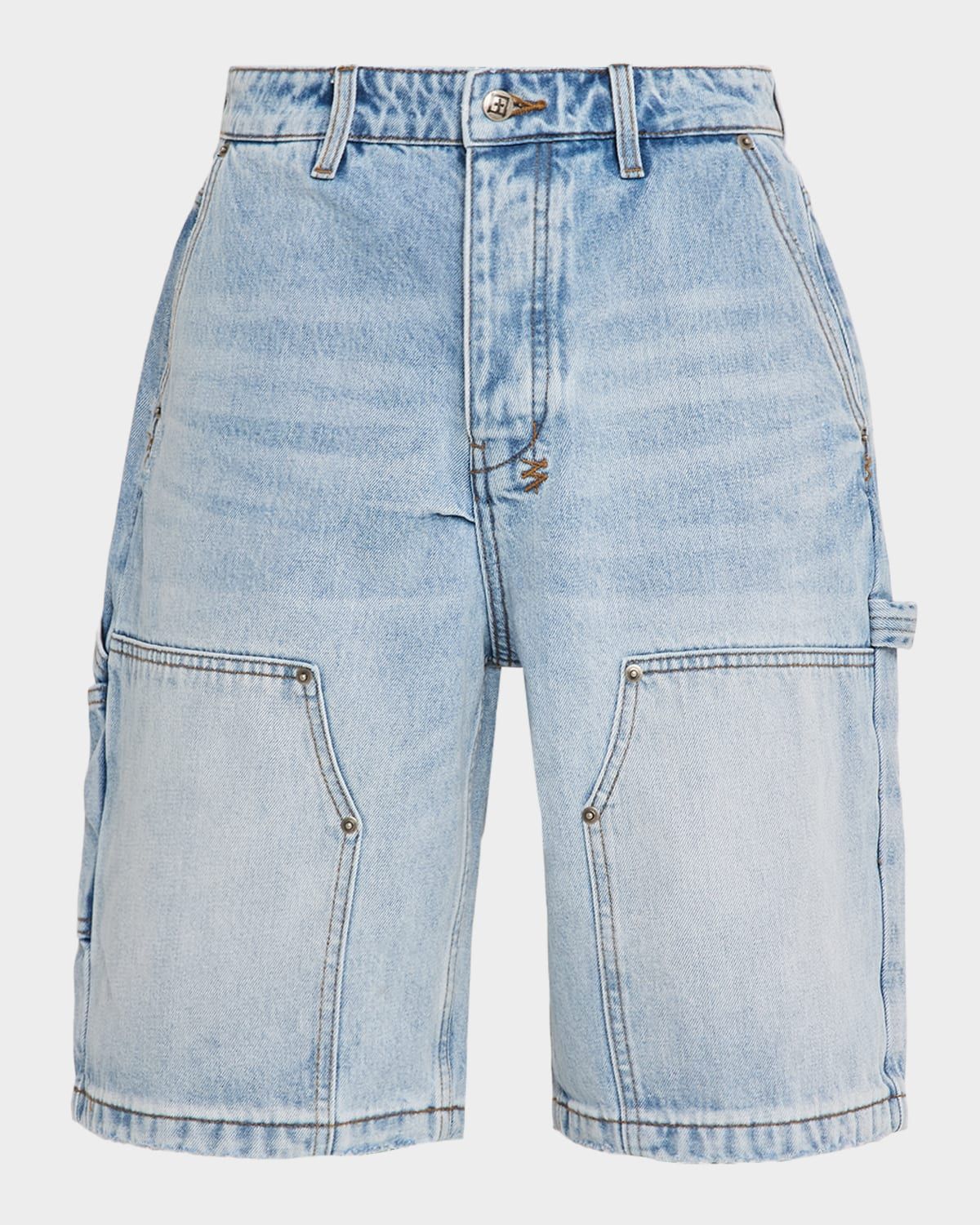 Men & apos;s MAXX Operator Wide-Leg Denim Shorts