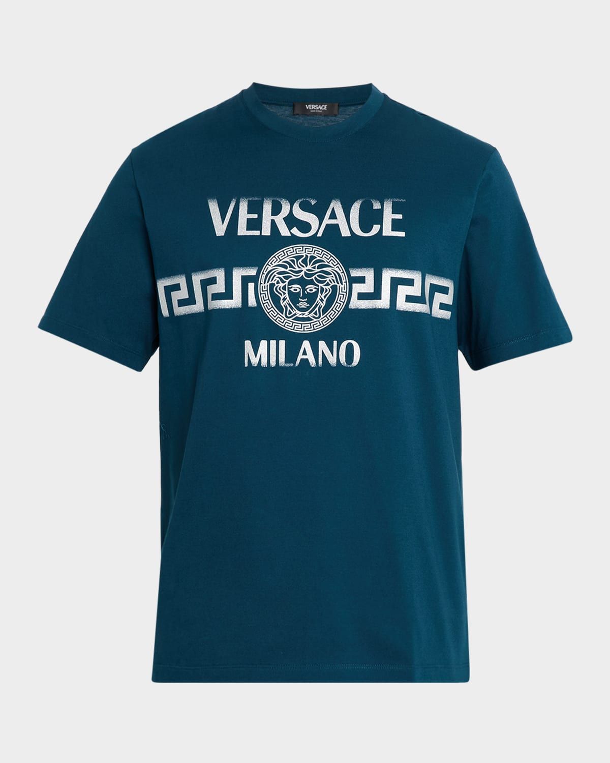 Men & apos;s Versace Milano Medusa Cotton T-Shirt
