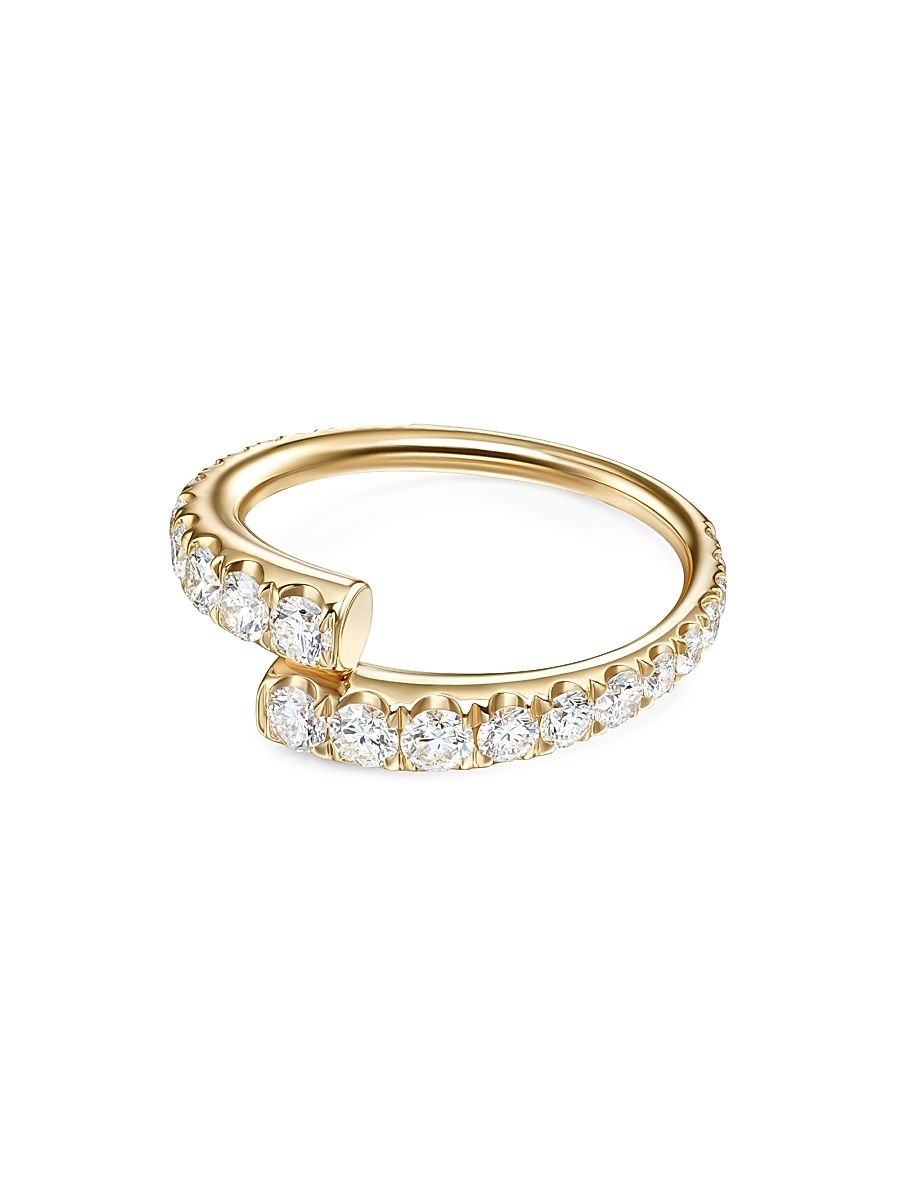 Women's Lola 18K Yellow Gold & 1.05 TCW Diamond Ring - Yellow Gold - Size 7