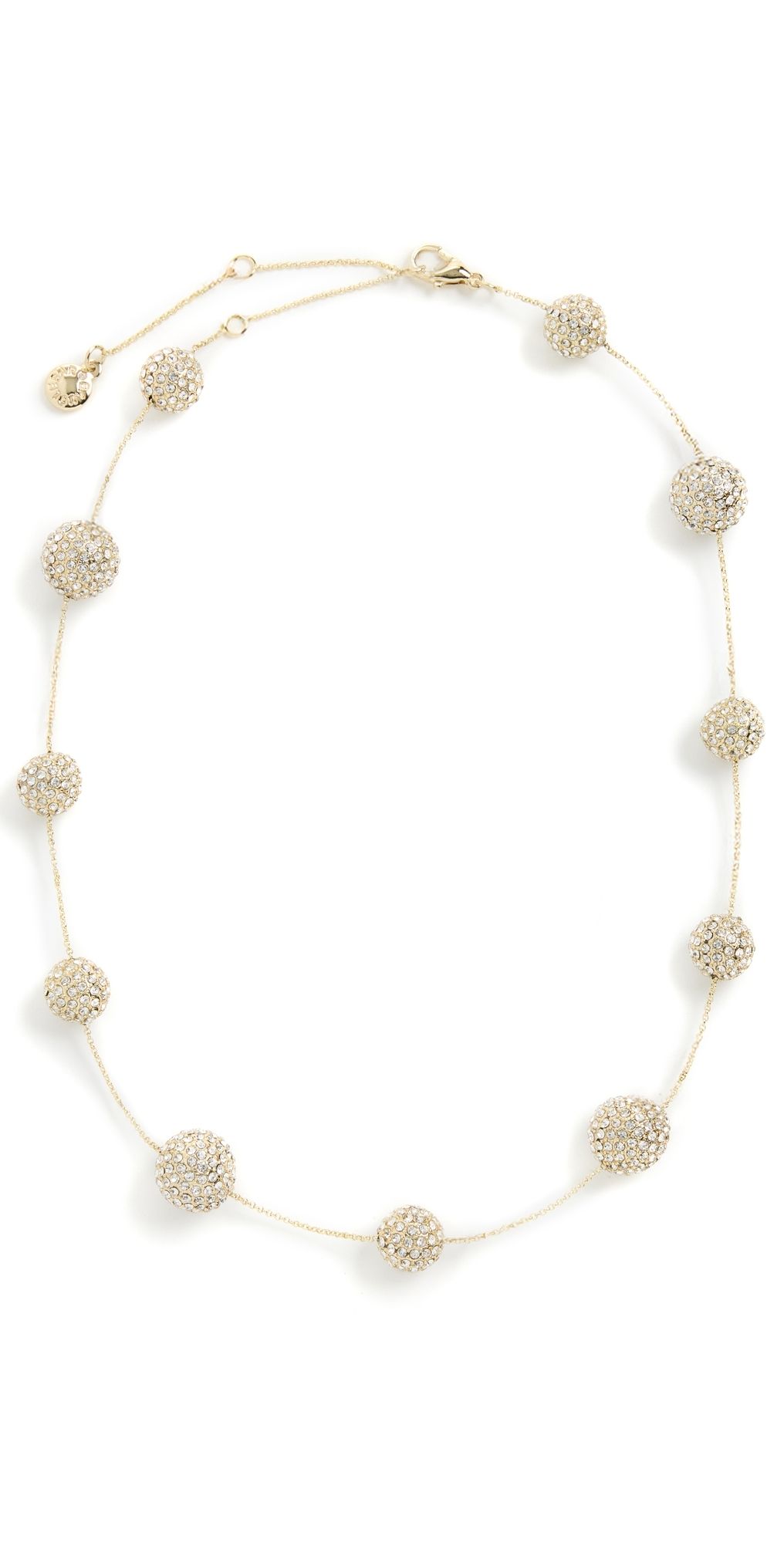 BaubleBar Blair Necklace Clear One Size