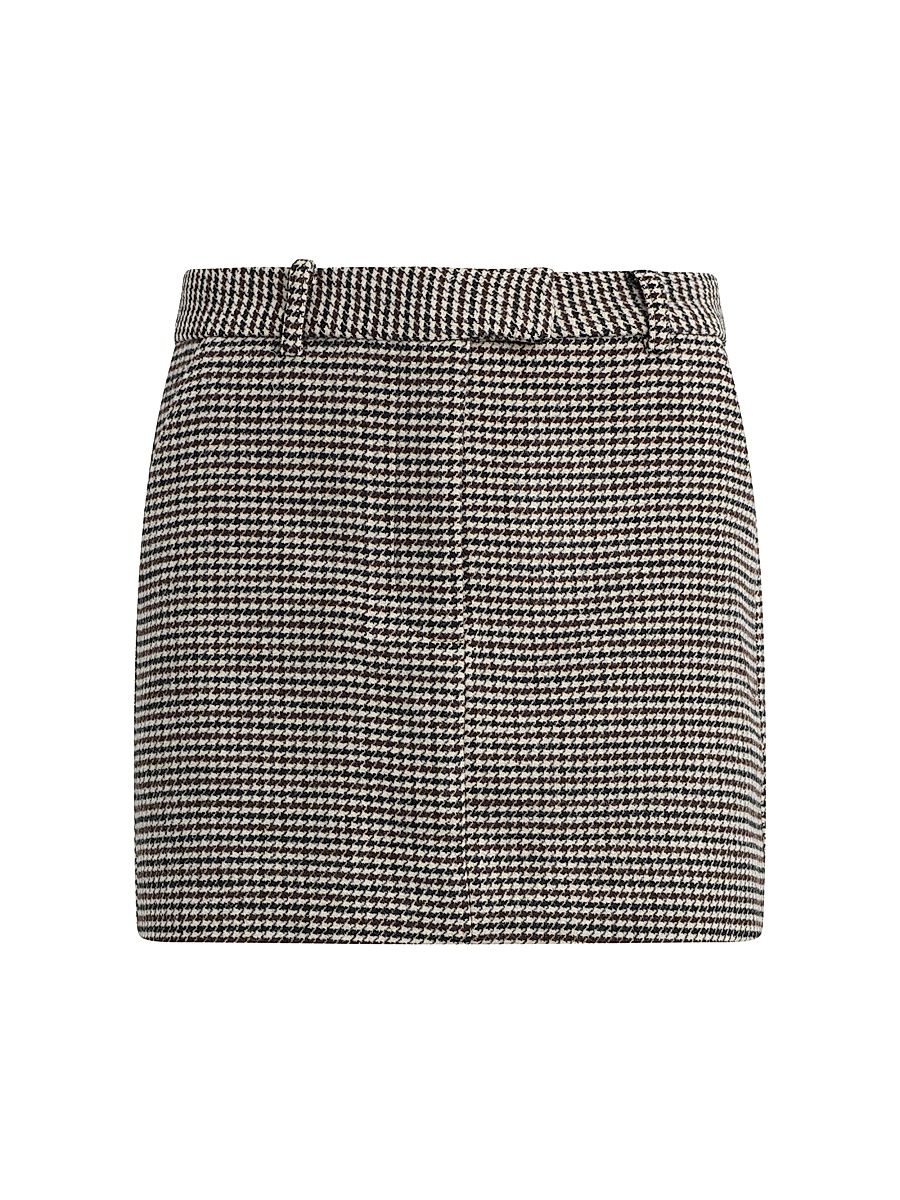 Women's The Chloe Tailored Miniskirt - Black Chocolate - Size 8