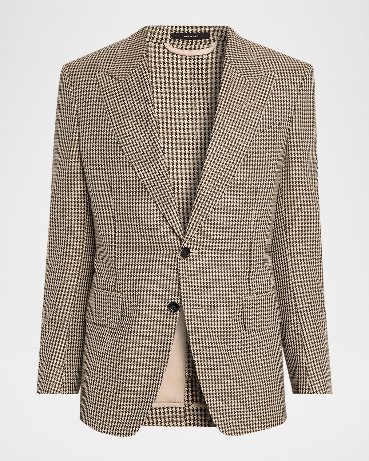 Men & apos;s Shelton Pied de Poule Single-Breasted Sport Coat