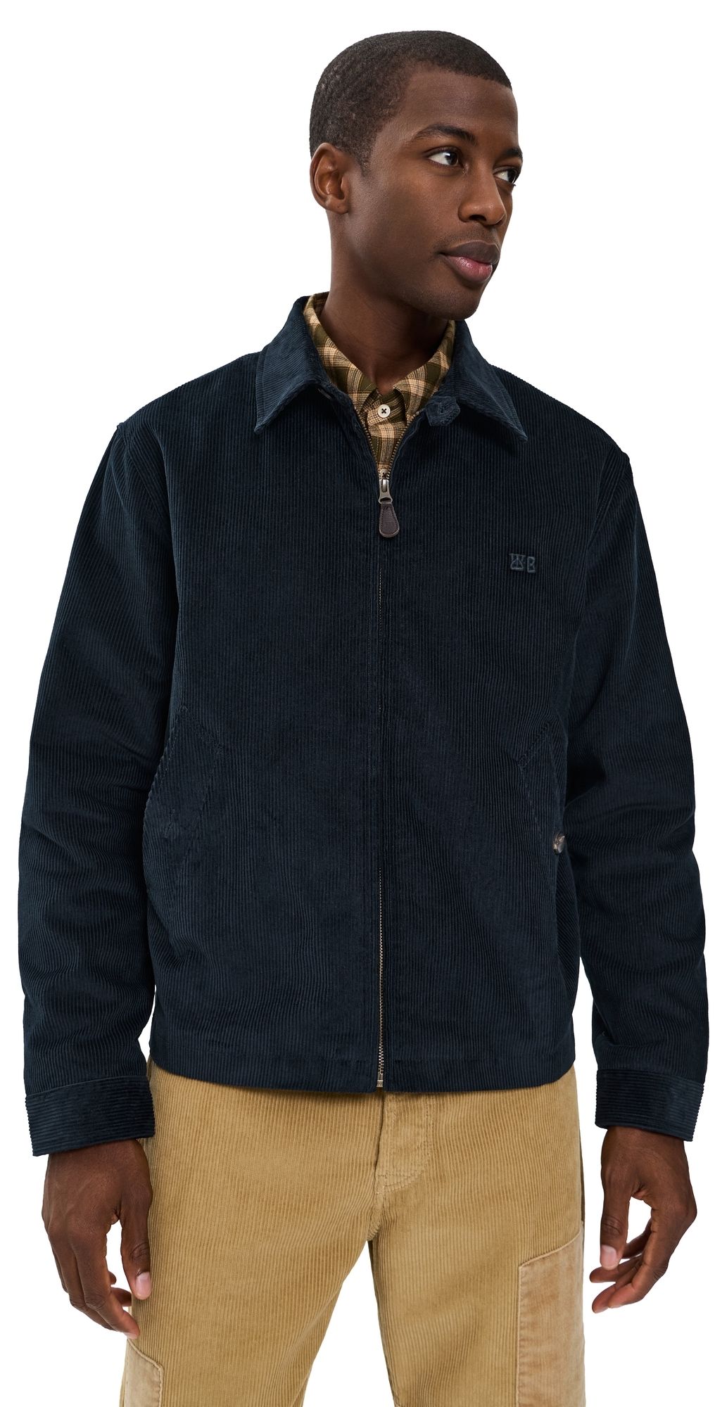 Wales Bonner Drew Corduroy Jacket Navy 48