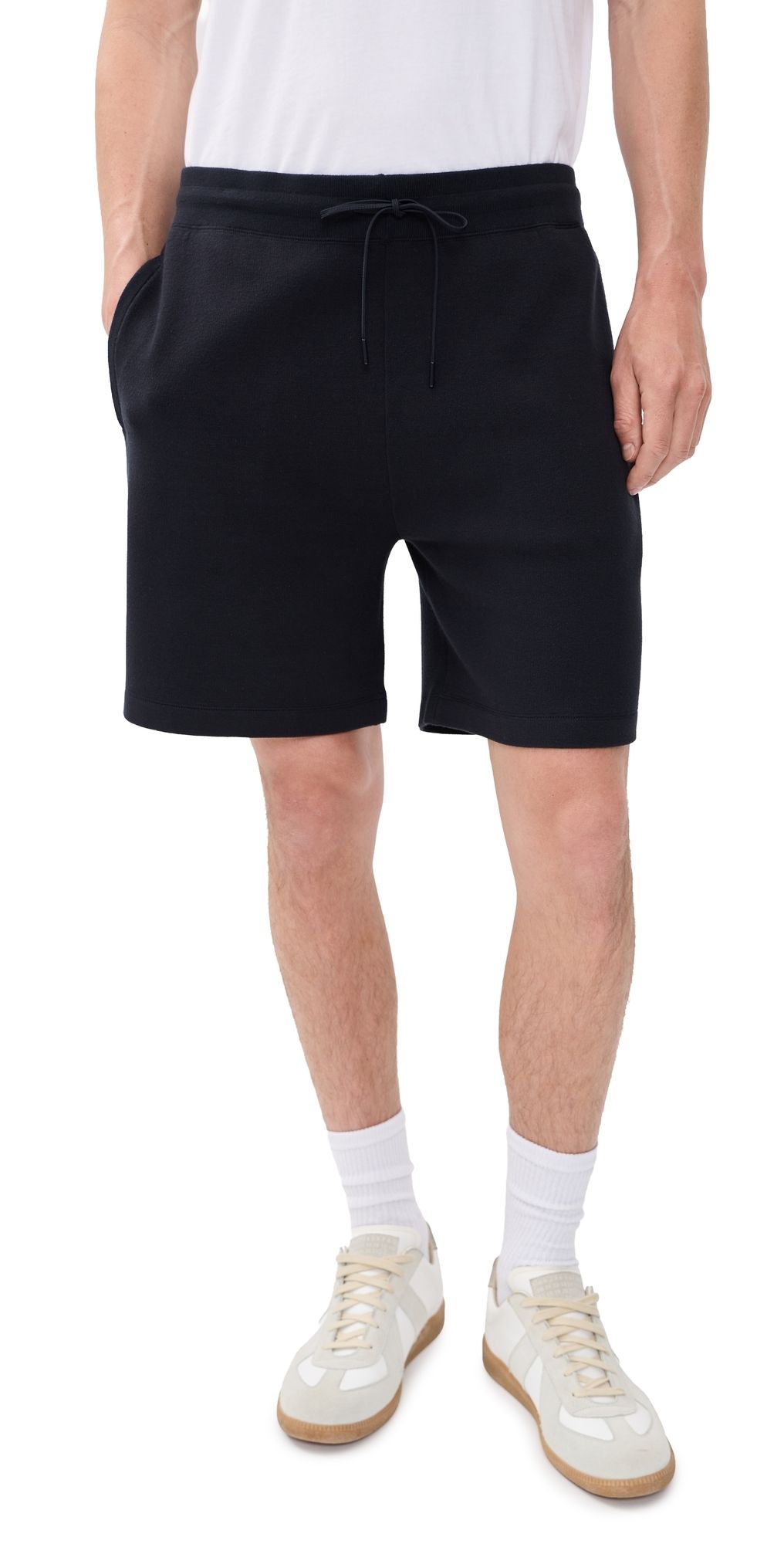 Theory Sweat Shorts In Fine Bilen Dark Eclipse XXL