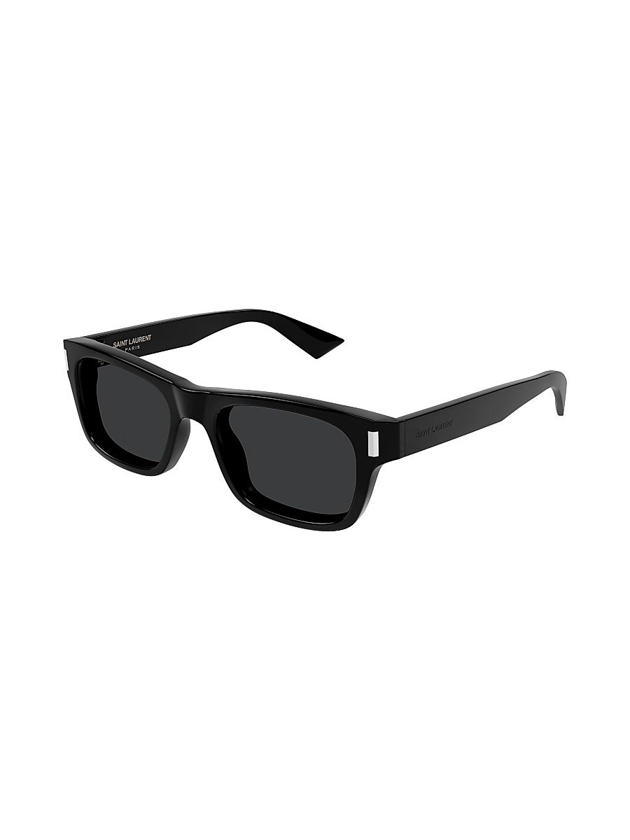 Men's 50MM Square Sunglasses - Black