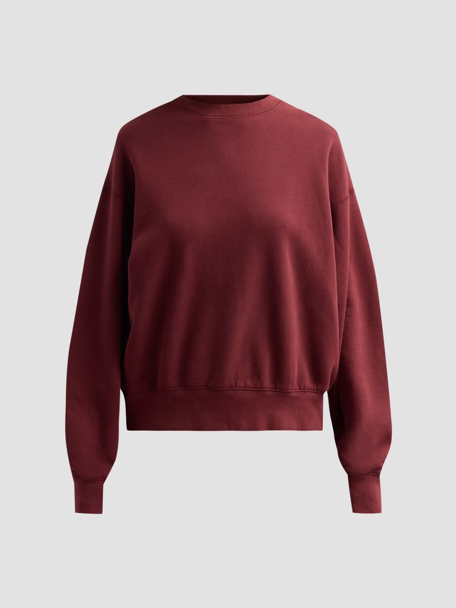 SLVRLAKE Women's Cinch Crewneck Sweatshirt - Red Rock Canyon - Size XL