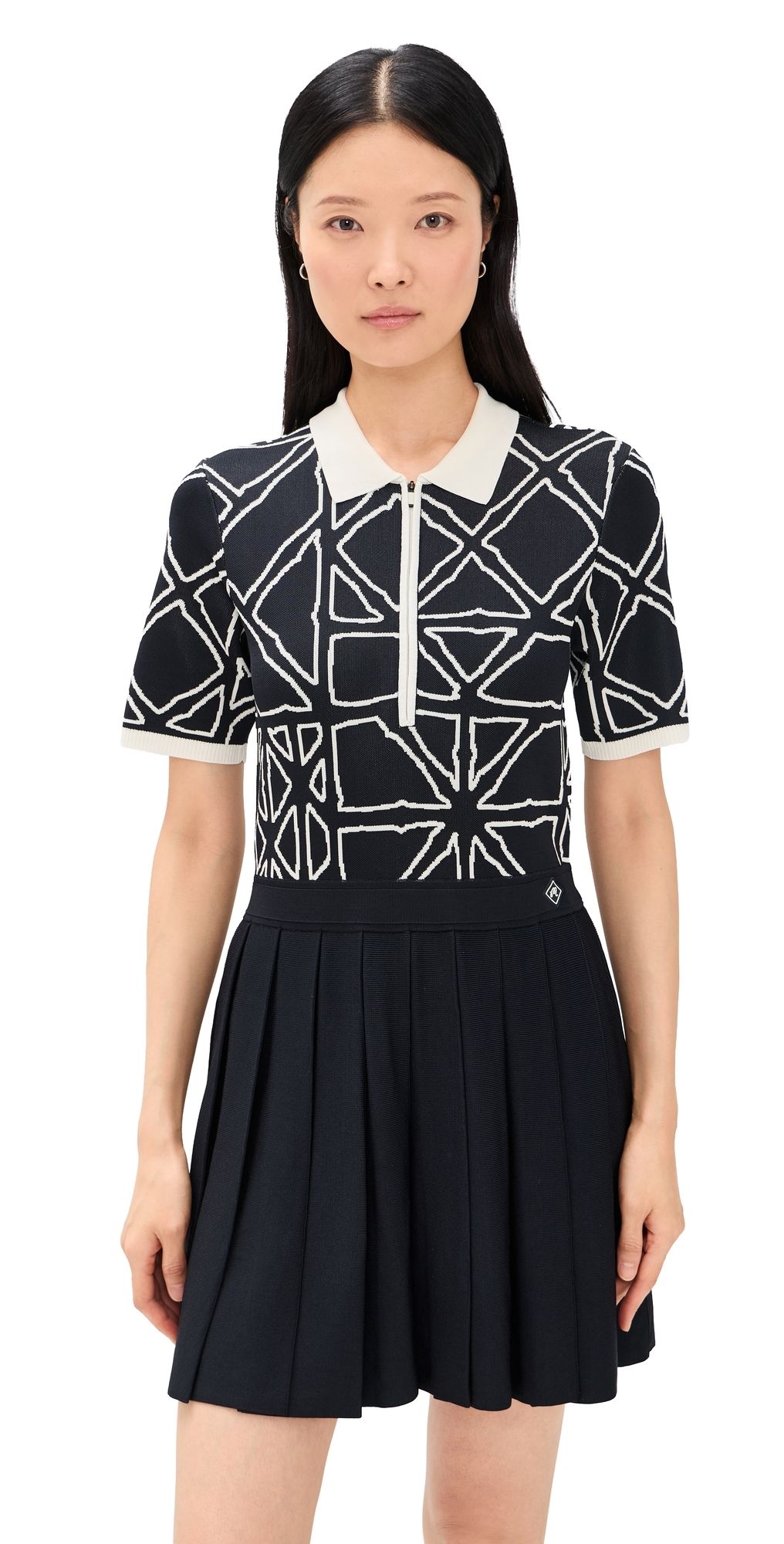 Malbon Golf Viviana Dress Midnight XS