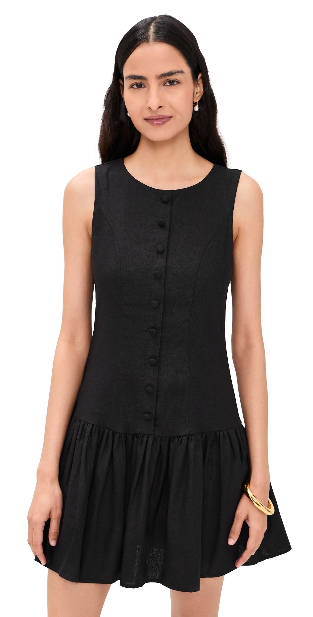 WAYF Martini Mini Dress Black L