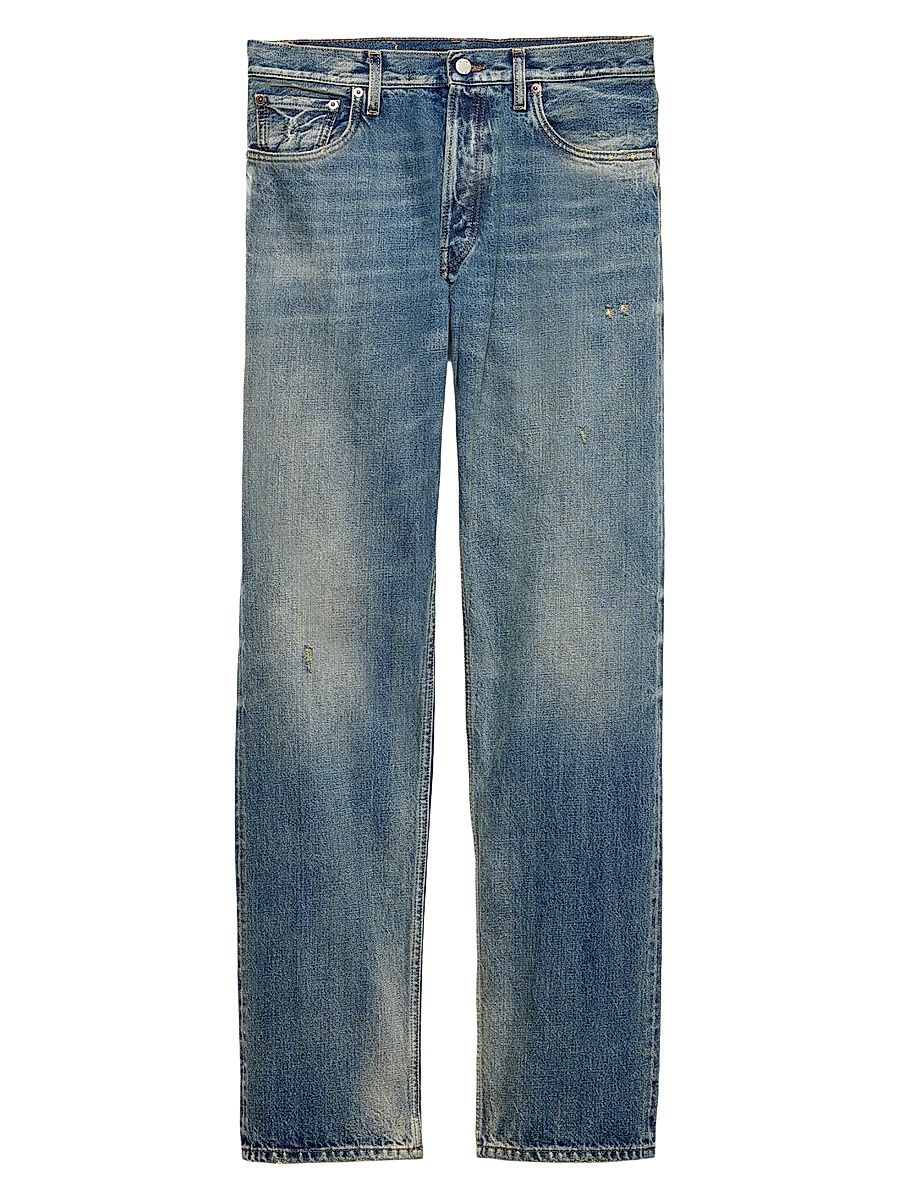 Men's Regular Denim Jeans - Blue - Size 31