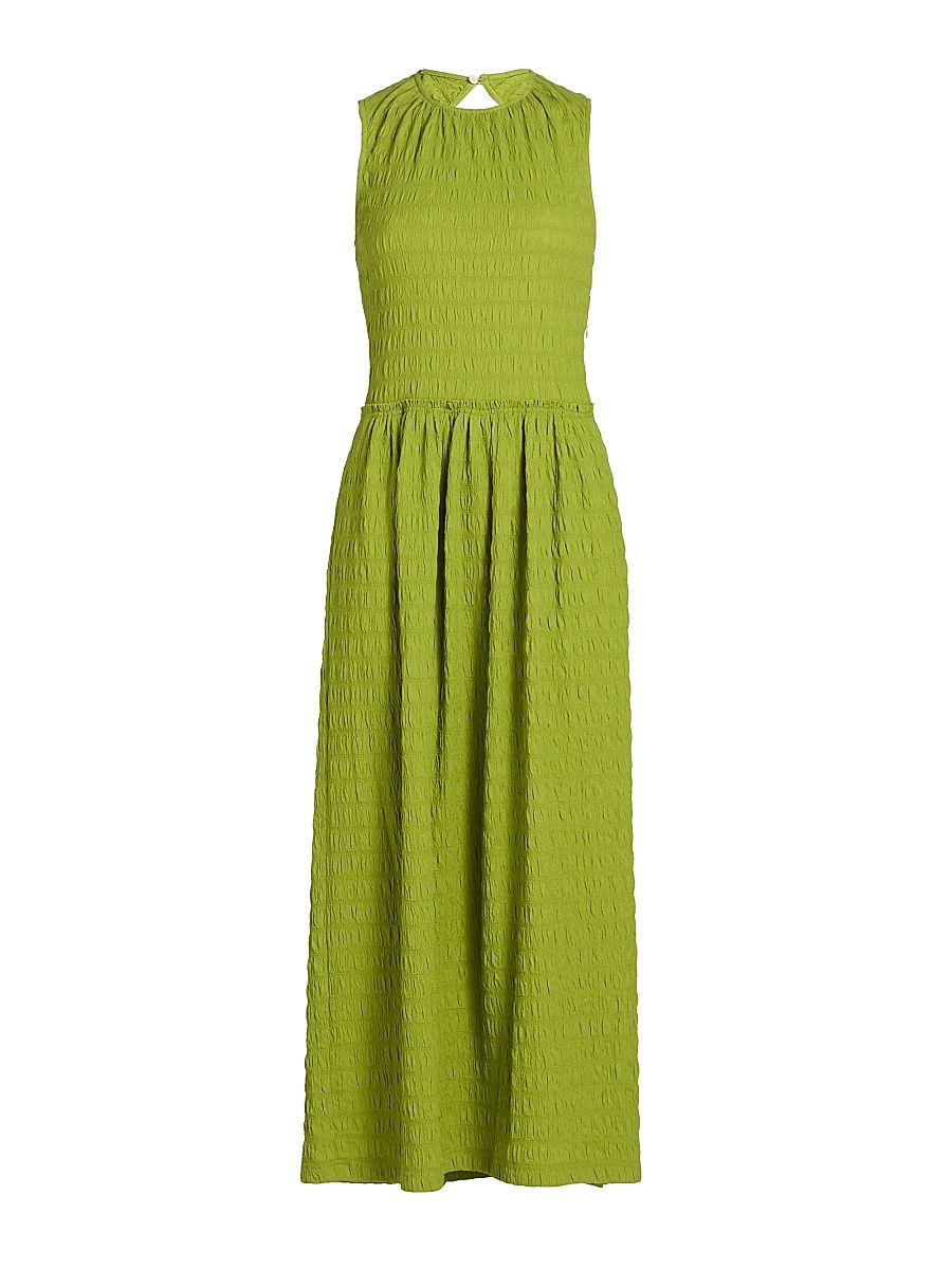 Women's Zoira Textured Maxi Dress - Pea - Size XL