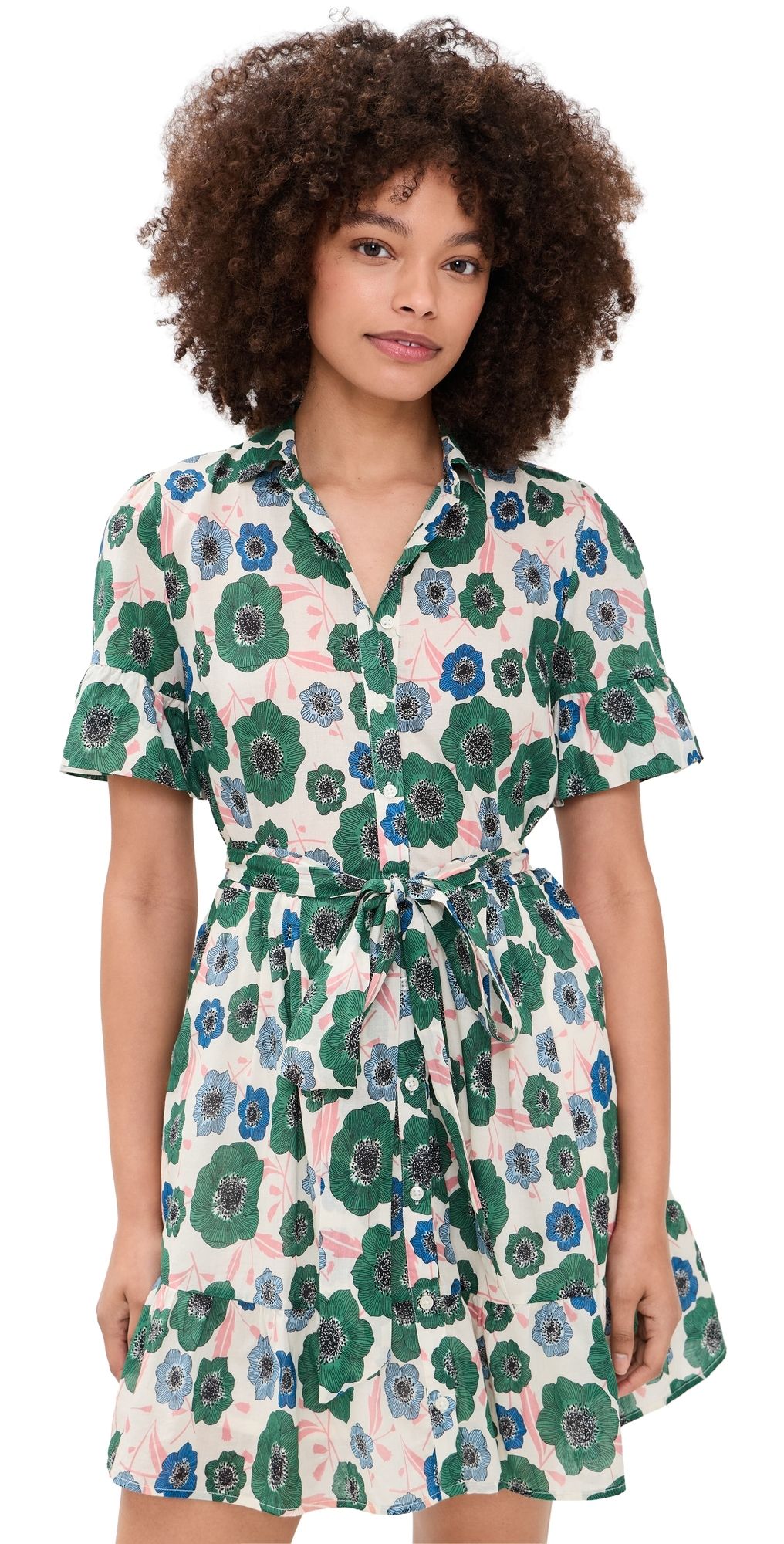 Birds of Paradis Martinique Greenhouse Bloom Dress Greenhouse Bloom XS