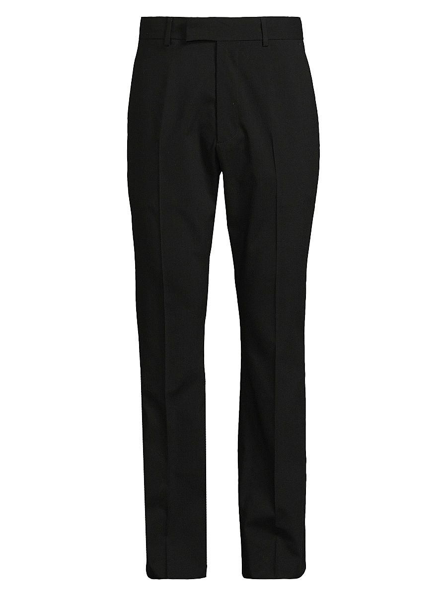 Men's Kick-Flare Wool-Nylon Pants - Black - Size 32