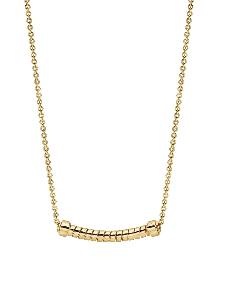 Women's Serpenti Tubogas 18K Yellow Gold Pendant Necklace - Yellow Gold