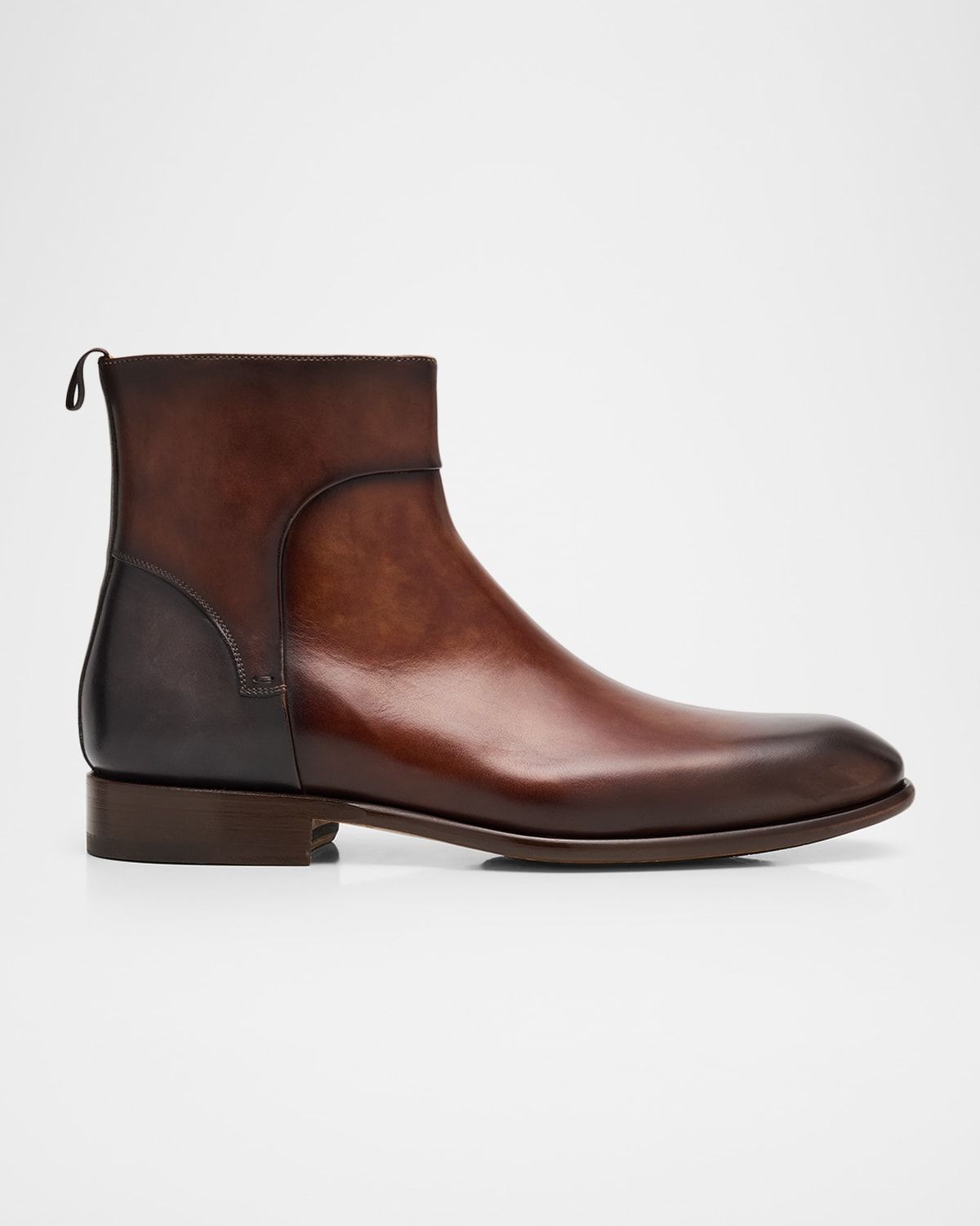 Men & apos;s Leather Ankle Boots