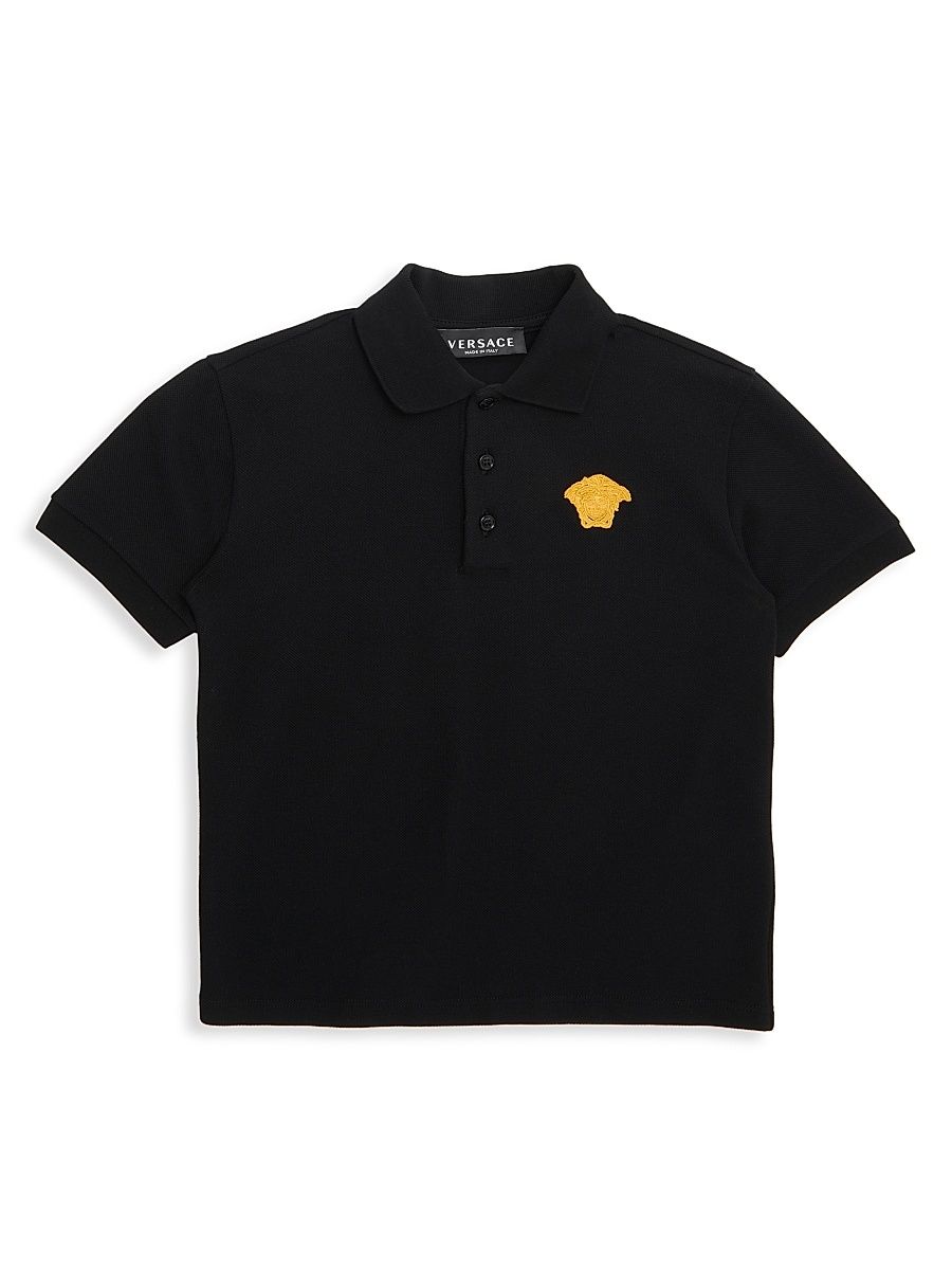 Baby Boy's Medusa Polo Shirt - Black - Size 6