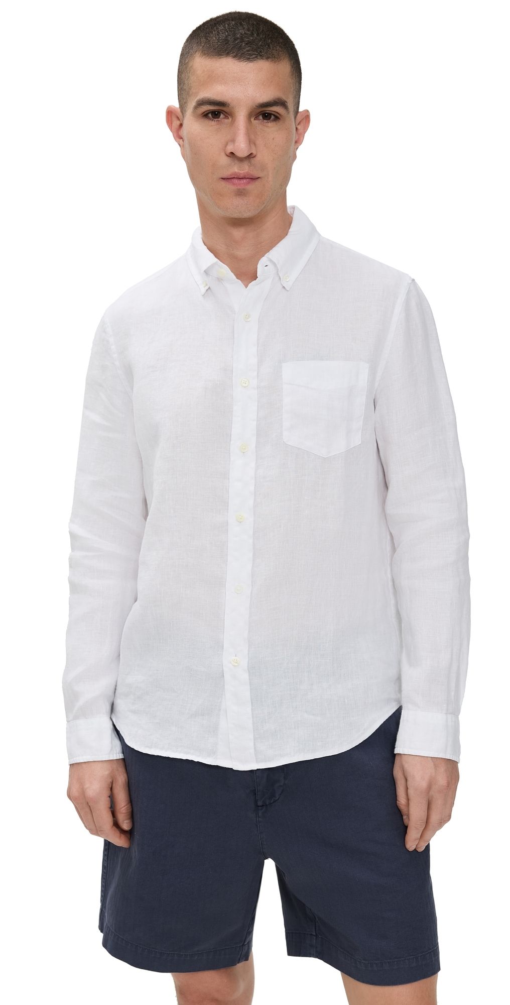 Alex Mill Linen Mill Shirt White XS