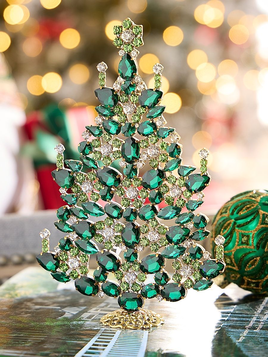 Wonderous Crystal Christmas Tree Decoration