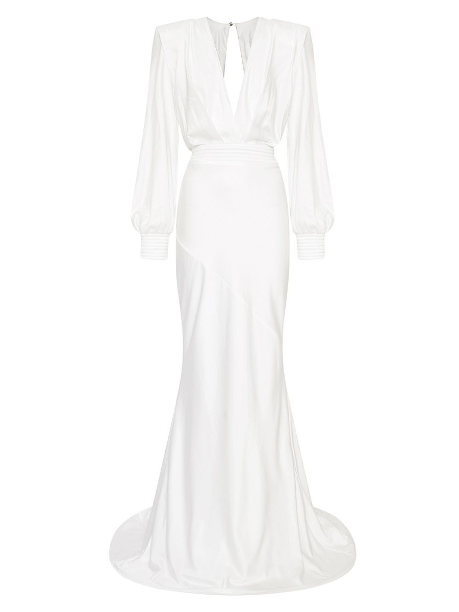 Women's Signature Betsy Bias-Cut Gown - Ivory - Size 4