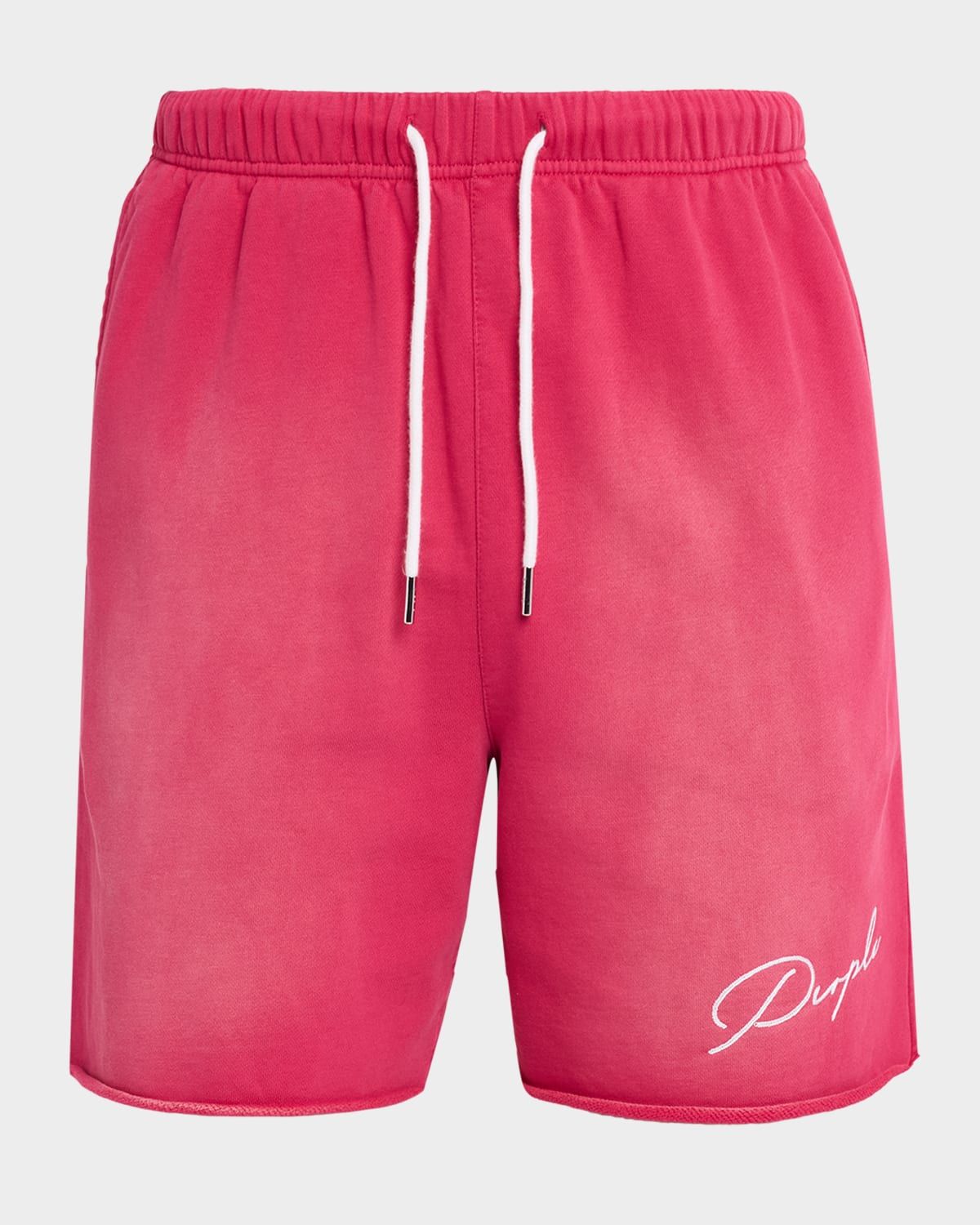 Men & apos;s Signature Faded Cotton Shorts