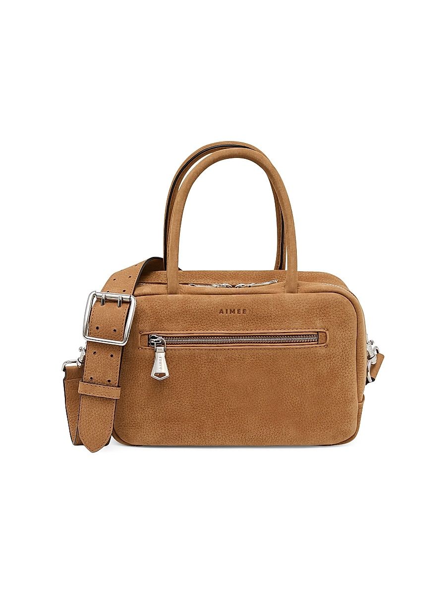 Women's Ritual Midsize Satchel Top Handle Bag - Latte Nubuck