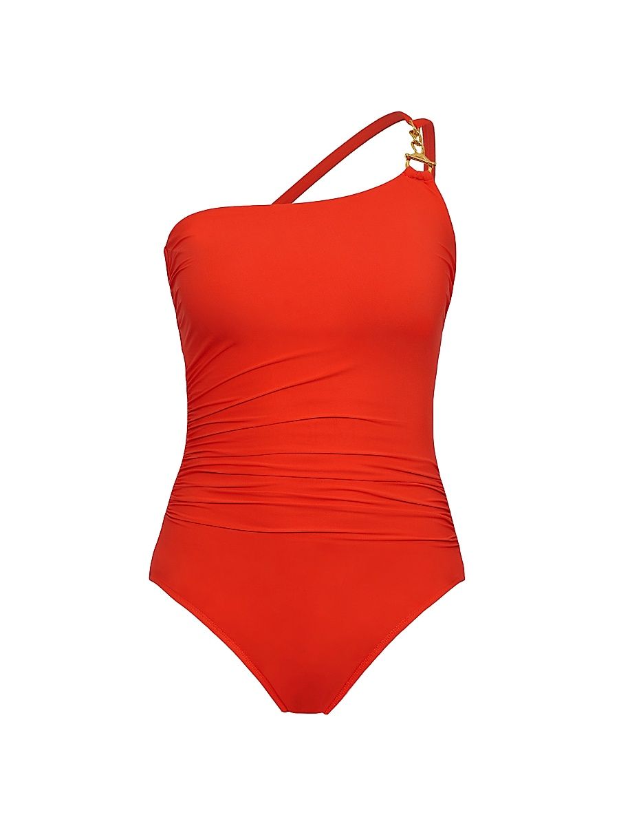 Women's Charlize One-Piece Swimsuit - Persimmon - Size 12