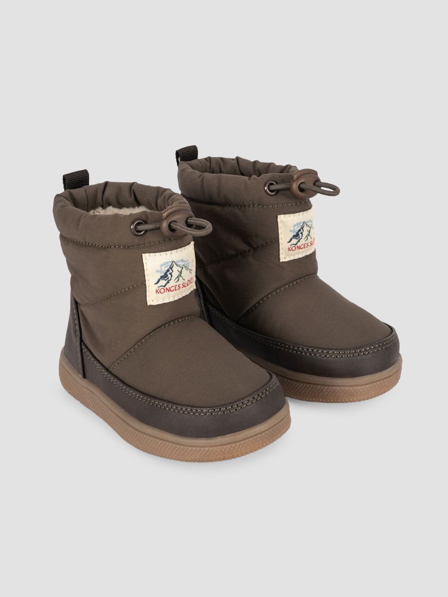 Konges Slojd Girl's Baby Girl's, Little Girl's & Girl's Storma Boots - Walnut - Size 11.5 (Child)