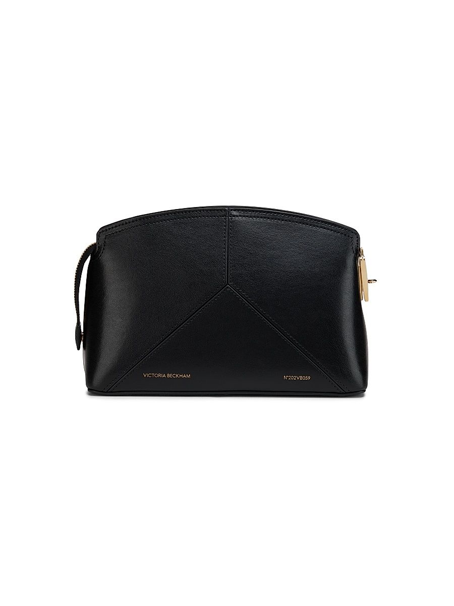 Women's Leather Clutch - Black