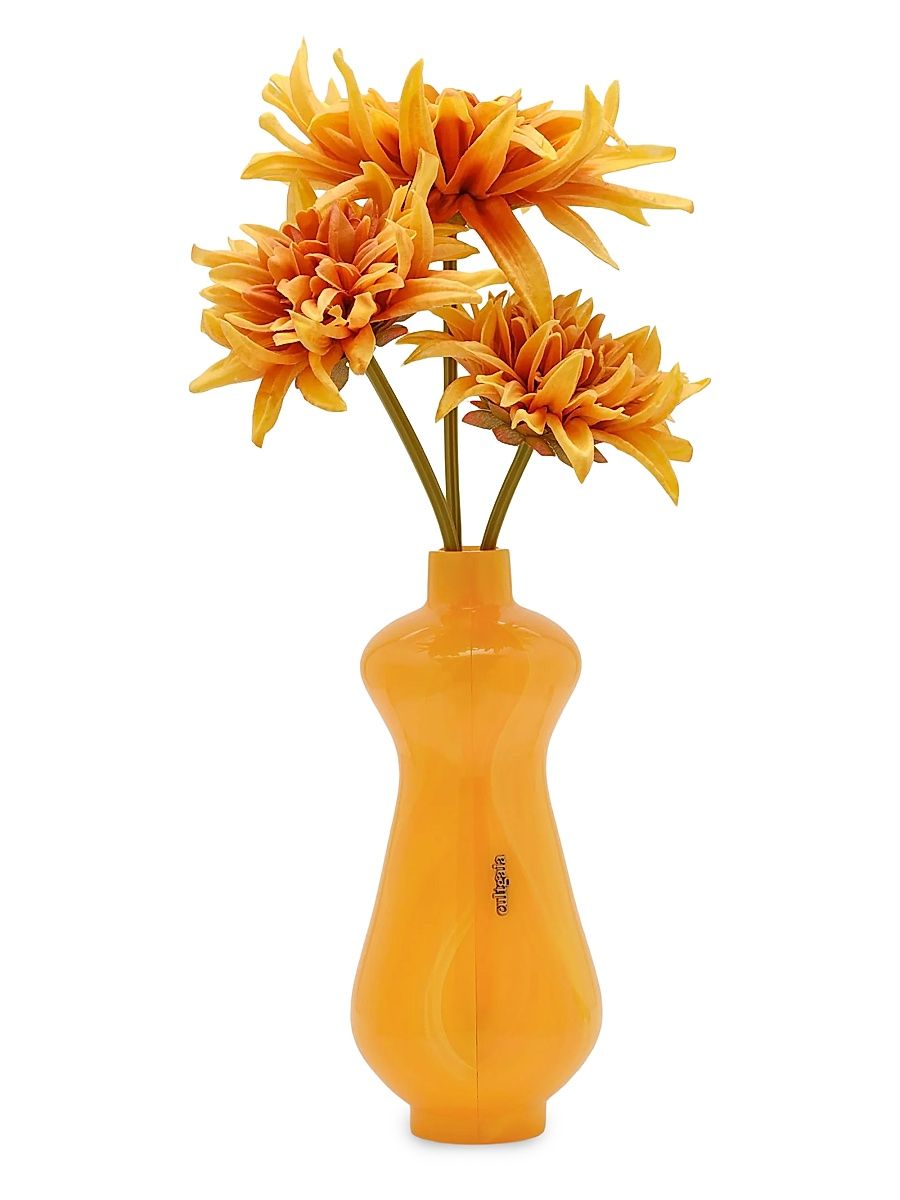 Women's Dee Dee Dahlia Vase Clutch - Marigold Multi