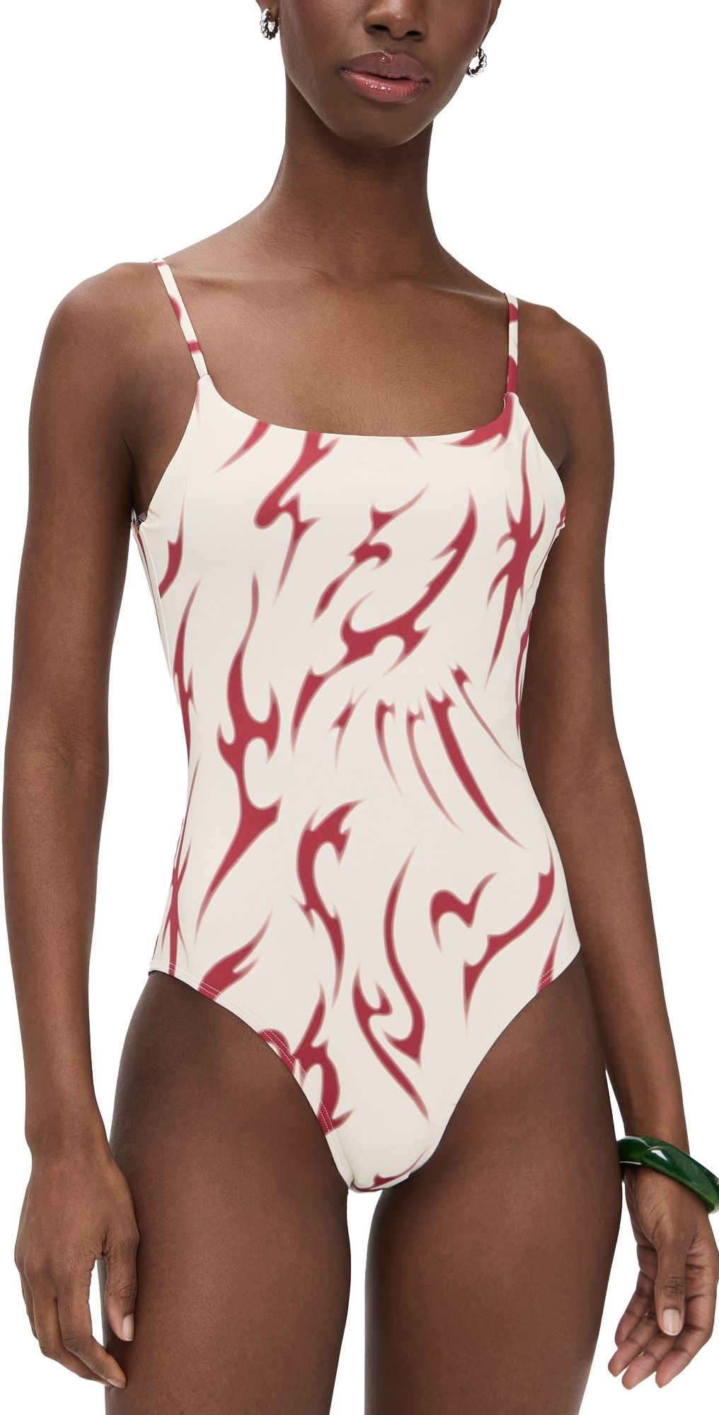 OAS Tribalo Brisa Bathing Suit Red XS