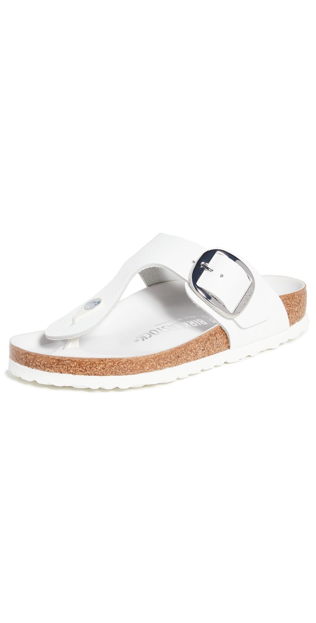 Birkenstock Gizeh Big Buckle Sandals White 39