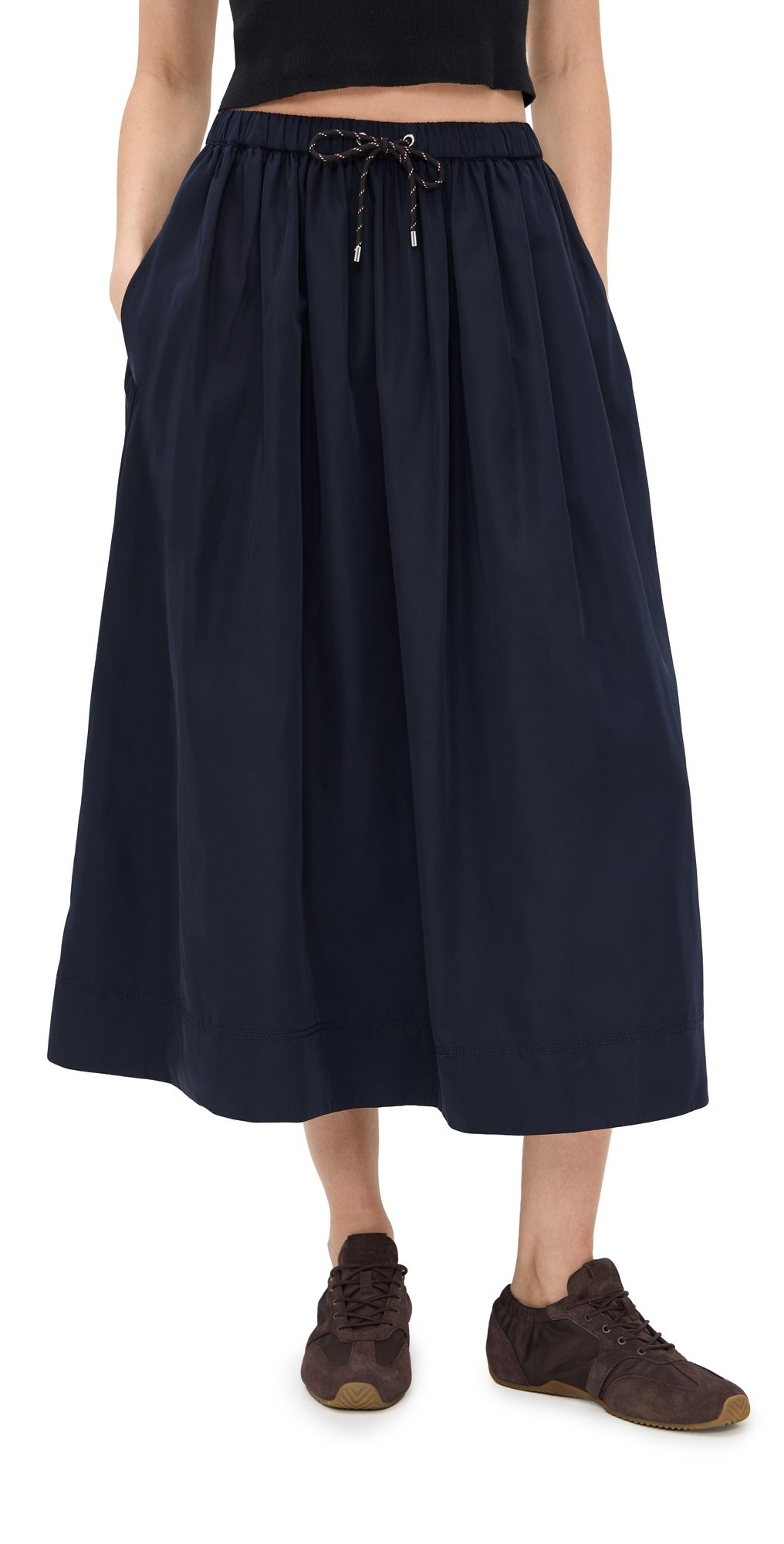 Veronica Beard Bates Skirt Navy 12