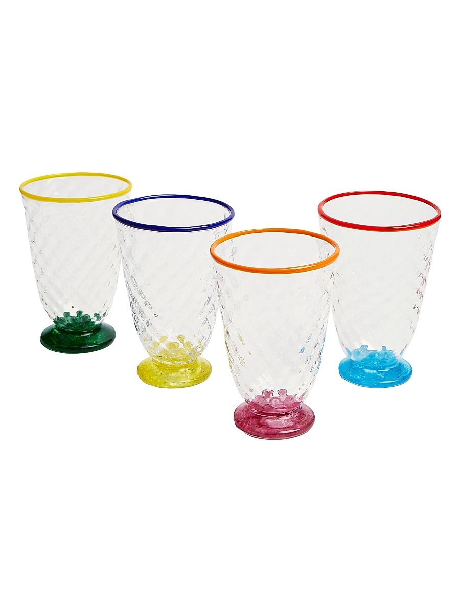 Quilted Glasses Set of 4