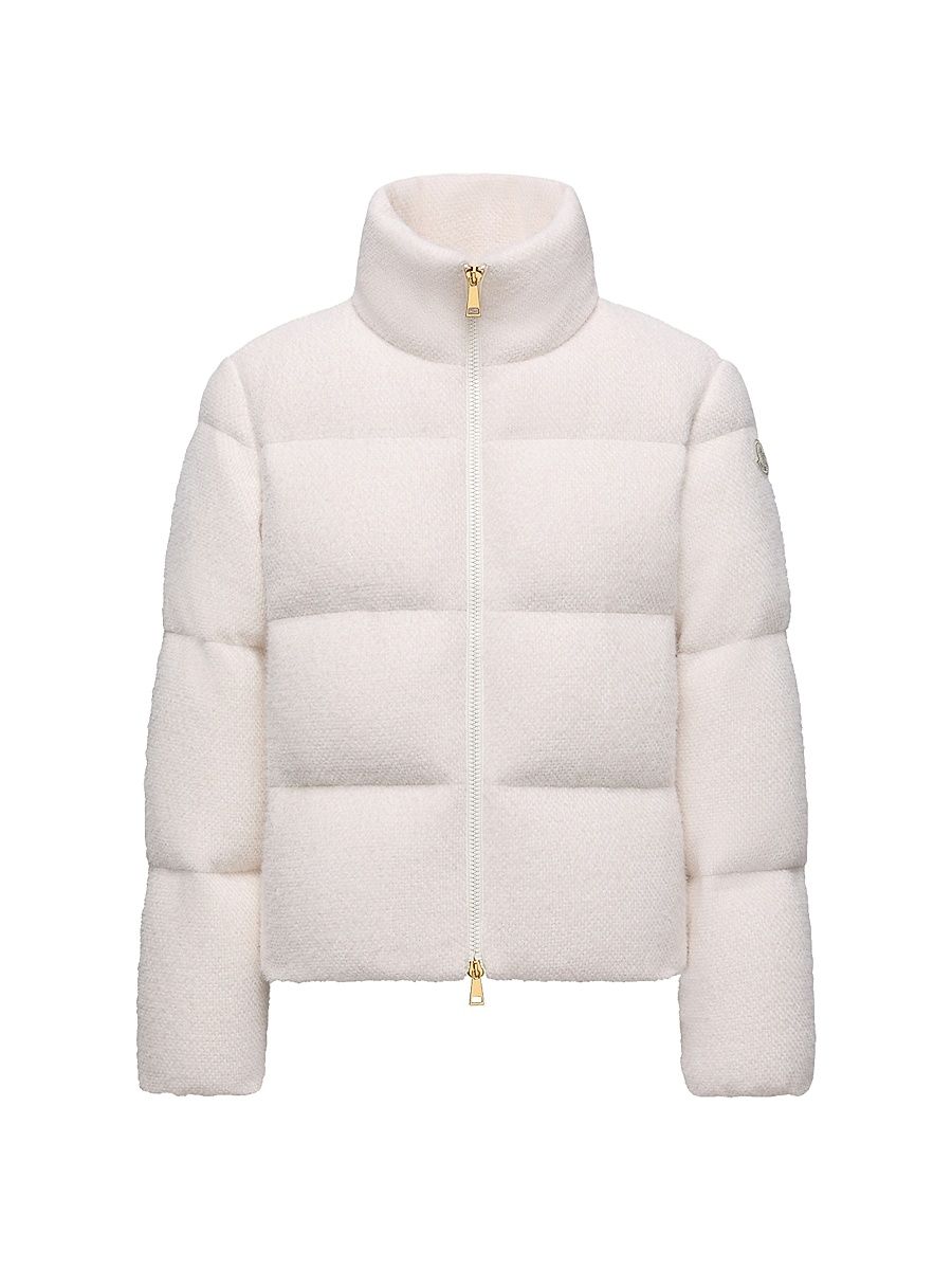 Women's Mornas Puffer Coats - White Ivory - Size XXL
