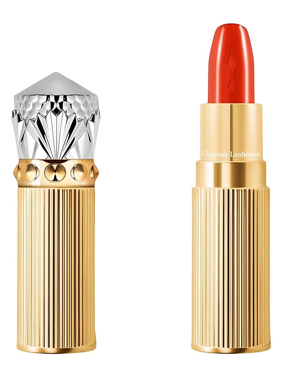 Women's Rouge Louboutin Silky Satin On The Go Lipstick - Hazel Dream 435