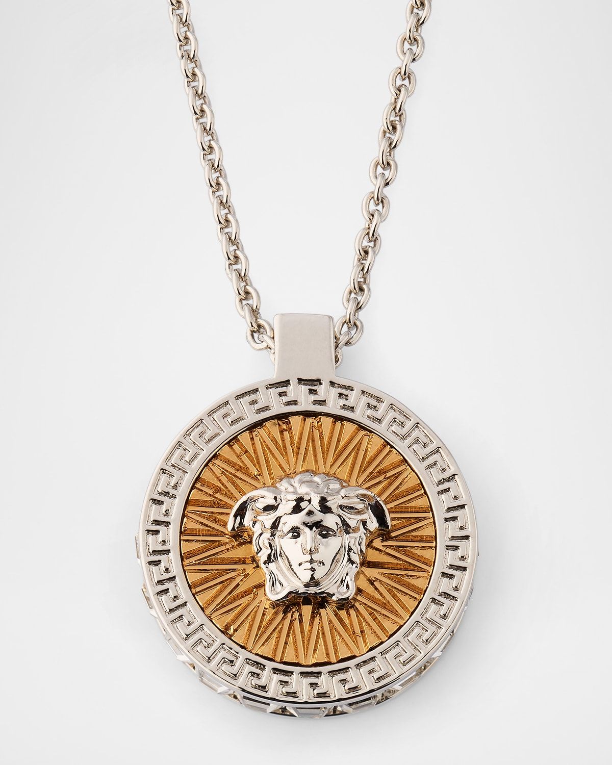 Men & apos;s Medusa Pendant Necklace