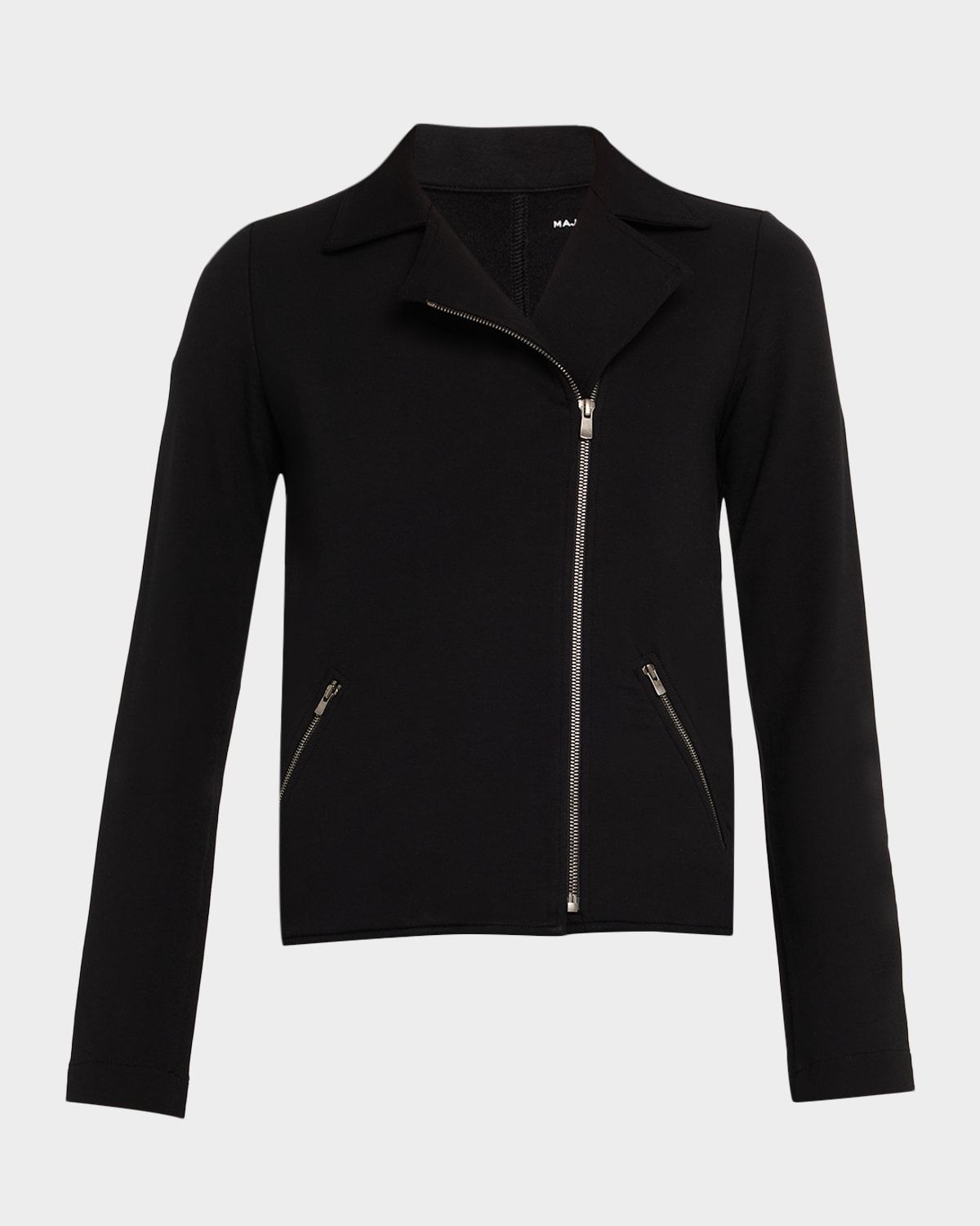 French Terry Moto Jacket