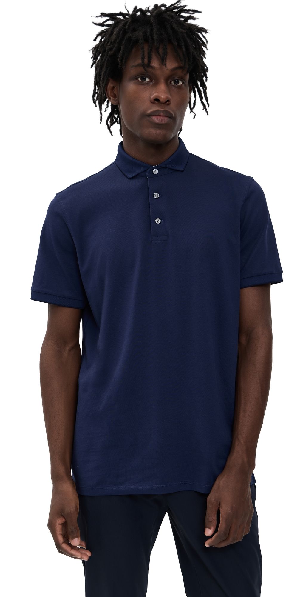 Greyson Crowley Polo Maltese Blue L