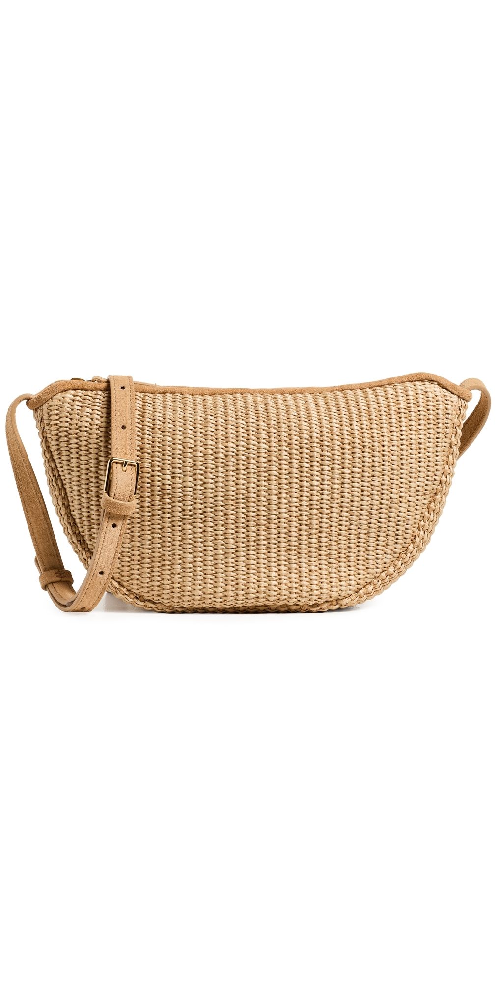 Mansur Gavriel Moon Sling Crossbody Bag Natural One Size
