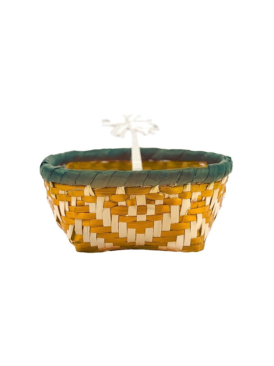 Entre Rios Muisca Salt & Pepper Baskets Set - Jade