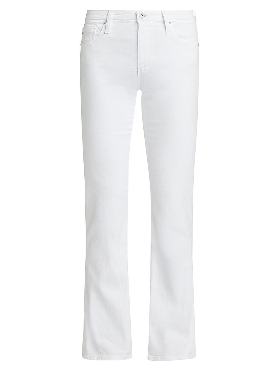 Women's Angel Low-Rise Bootcut Jeans - Gallery White - Size 23