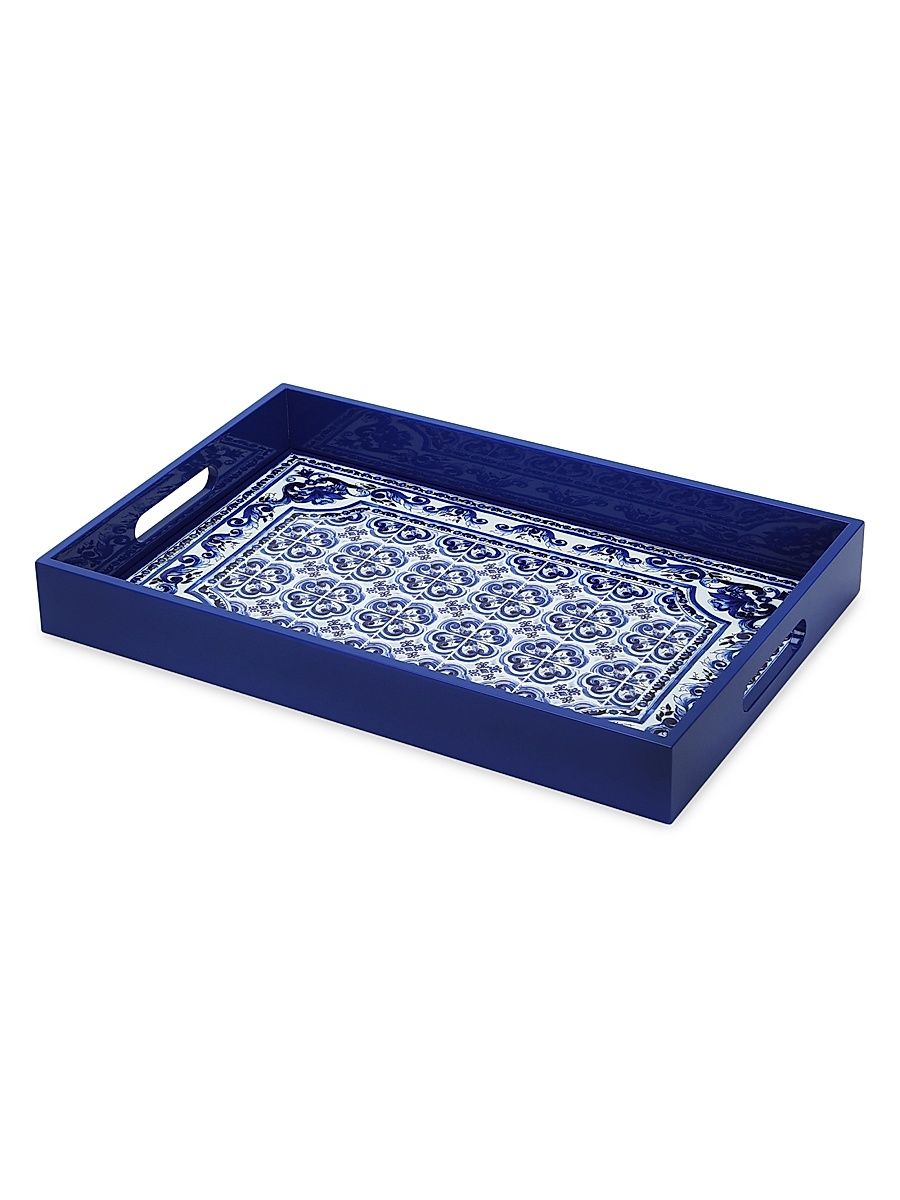 Blu Mediterraneo Rectangular Tray