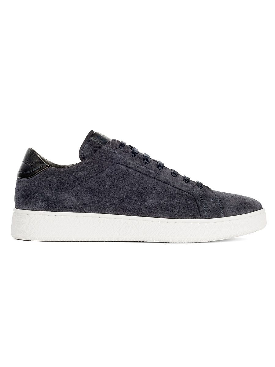 Men's Monterey Suede Low-Top Sneakers - Blue - Size 12